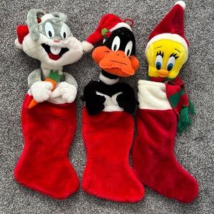 1990’s Looney Tunes Christmas Stockings
